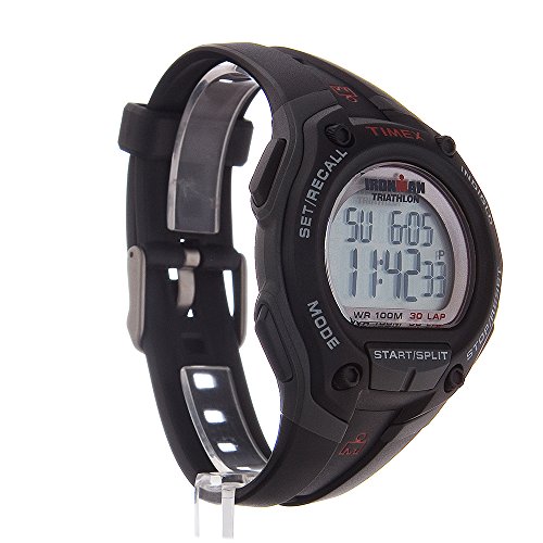Timex Men's Ironman Classic 30 Black/Gray/Red Watch