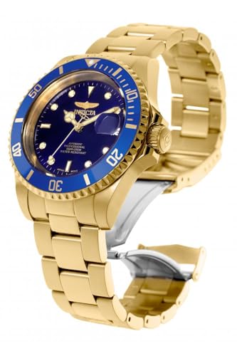 Invicta Men's Pro Diver Gold Watch Analog Display