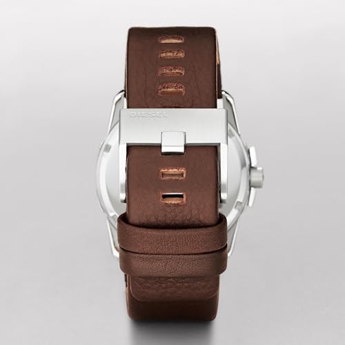 Diesel Master Chief Stainless Steel & Leather Men's Watch