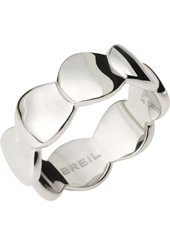 Women's steel BREIL WHISPER B ring, size 14