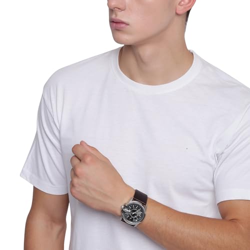 Diesel Master Chief Stainless Steel & Leather Men's Watch