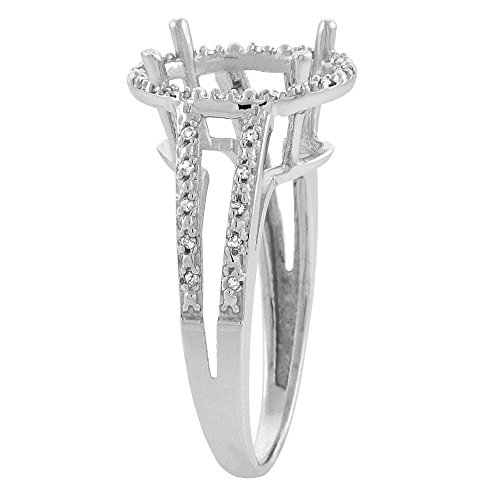 Diamond Halo Sleeping Beauty Turquoise Ring Oval 11x9mm