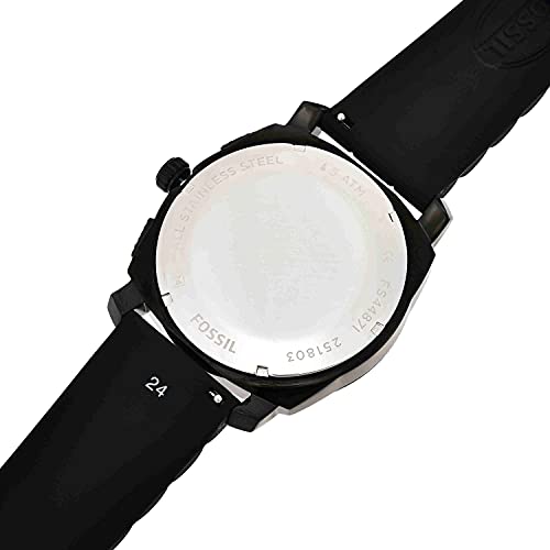 Fossil Men's Quartz Stainless Steel Chronograph Watch - Black