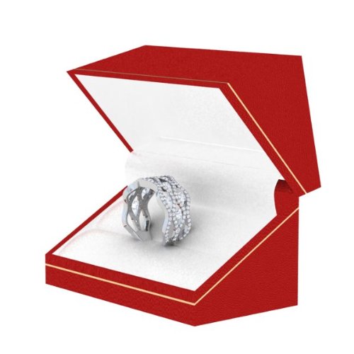 2 CTW 14k White Gold Diamond Women's Ring