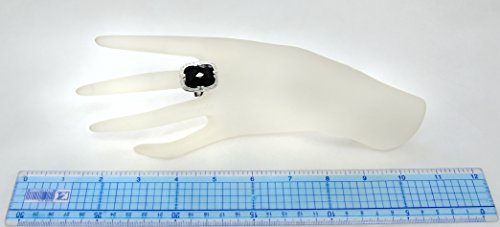 RB Gems Sterling Silver 925 Cushion Gemstone Ring