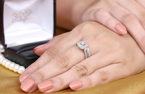 Dazzlingrock 0.75 Carat 14k Diamond Bridal Ring Set