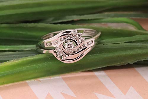 0.33 Carat Round Diamond White Gold Engagement Ring