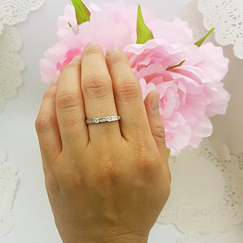 Princess Diamond Anniversary Wedding Band Set 14k Gold