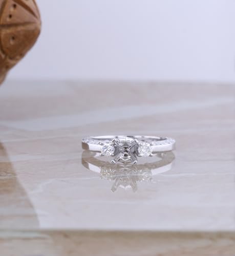 Dazzlingrock Collection 0.33 Ct Round Diamond Engagement Ring