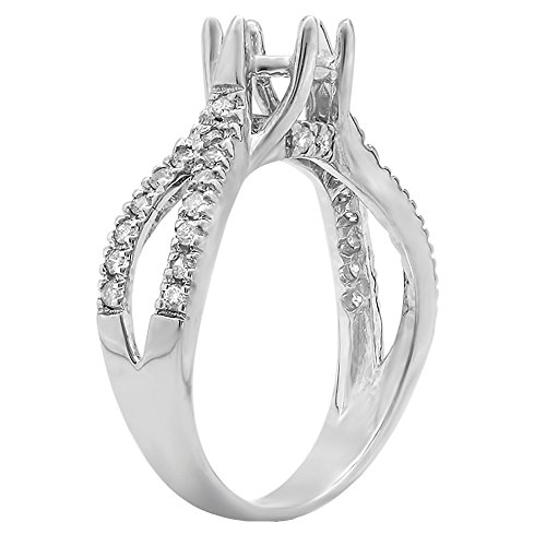 Dazzlingrock 0.40 Carat 14k Diamond Engagement Ring