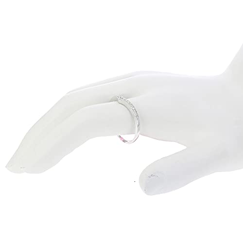 VIR JEWELS Diamond V Shape Wedding Band, 14K White Gold, Size 7