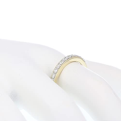 1/4ct Diamond Wedding Anniversary Band Half Eternity Ring