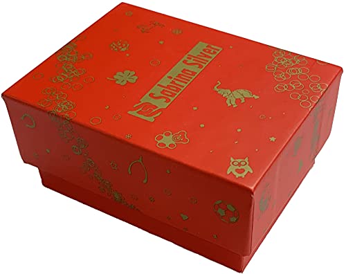 Sterling Silver Floating Heart Necklace, 3/4 Inch Wide