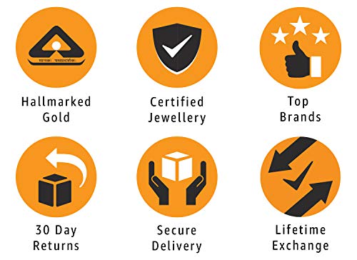 22Kt Yellow Gold Choker Necklace for Women's fashion