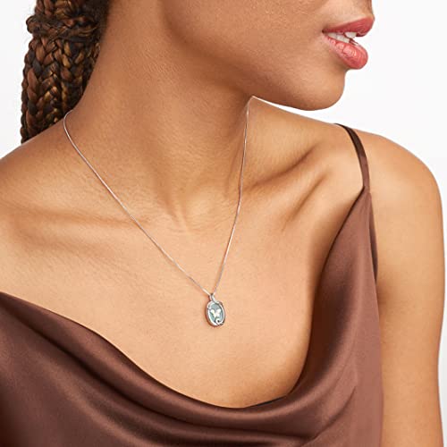 MORGAN & PAIGE Sterling Silver Butterfly Agate Necklace