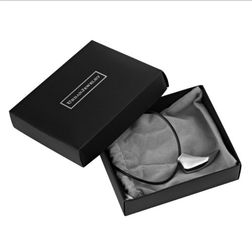 Urban 316L Stainless Steel Silver Spear Men's Necklace