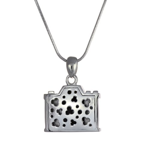 PammyJ Camera Necklace for Women, 18" Photographic Gift