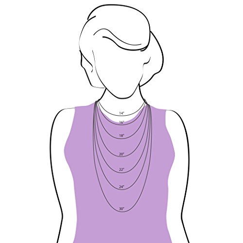 Italian 925 Sterling Silver Diamond-Cut Snake 16" Necklace