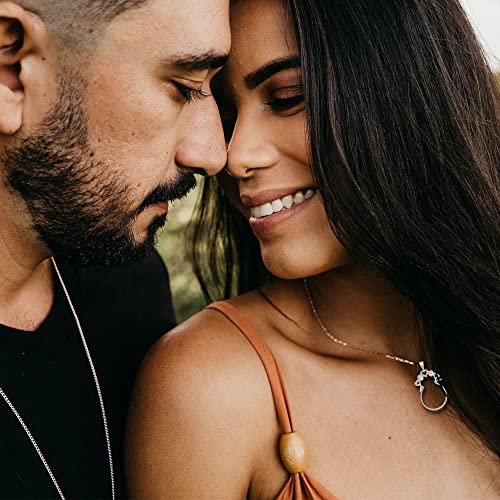 Sterling Silver Heart Charm Pendant - Ring Holder Gift