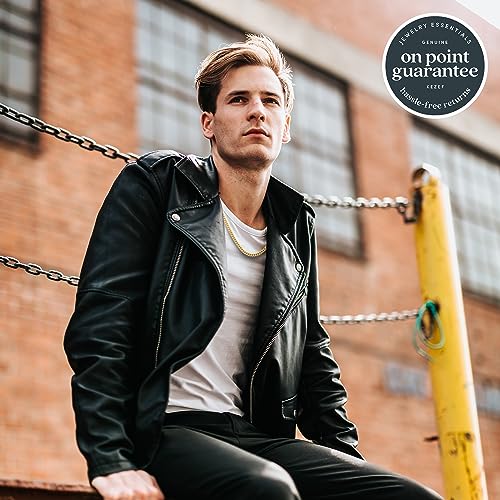 KEZEF Miami 18k Cuban Link Chain Necklace Set