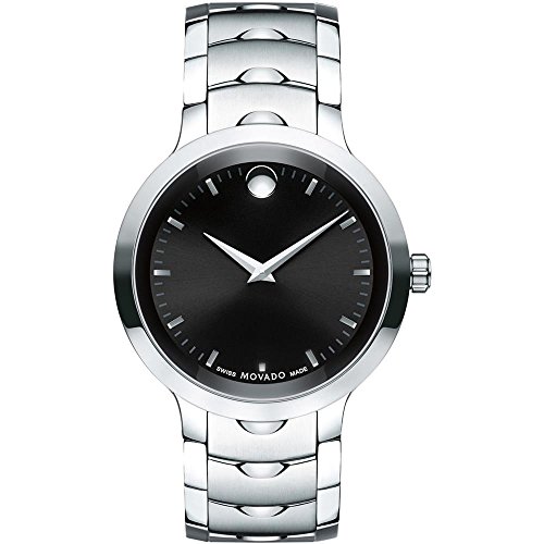 Movado Luno 0607041 Silver Stainless-Steel Swiss Quartz Fashion Watch