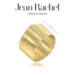 Dainty 14K Gold Over Sterling Statement Ring