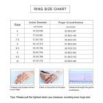 Personalized 13.7MM Cross Ring Enhancer for Women