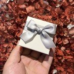 Silver Butterfly Double Finger Ring with CZ Flowers