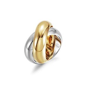 14K Gold Plated CZ Diamond Cocktail Ring