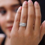 Anxiety Relief Spinner Ring for Women & Men
