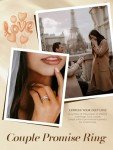 925 Sterling Silver Criss Cross CZ Engagement Ring