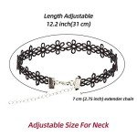 Colorful Gothic Choker Necklace Set for Women