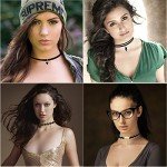 Colorful Gothic Choker Necklace Set for Women