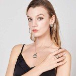 Two-Tone Intertwined Crossover Chunky Ring for Women