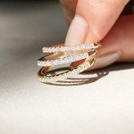 EAMTI 2mm Sterling Silver Cubic Zirconia Wedding Band