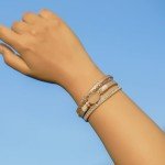 Boho Crystal Bead Leather Wrap Bracelet for Women