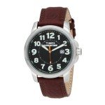 Timex Men's Expedition Brown Leather Strap Watch