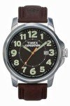 Timex Men's Expedition Brown Leather Strap Watch