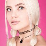 Trendy 12PC Tattoo Choker Necklace Set
