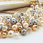Chunky Crystal Statement Necklace for Women