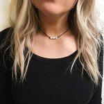 Boho Beaded Choker Necklace Set for Women
