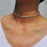 Boho Beaded Choker Necklace Set for Women