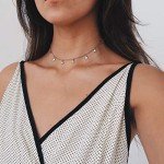 Boho Beaded Choker Necklace Set for Women