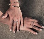 Elegant 18K Gold Plated Statement Ring for Women