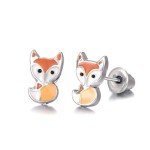 30 Pairs Cute Animal Stud Earrings Set