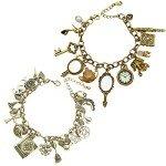 Vintage Gold Fairy Tale Friendship Cuff Bracelet Set