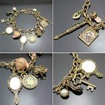 Vintage Gold Fairy Tale Friendship Cuff Bracelet Set