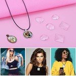 90pcs Jewelry Making Pendant Tray Set with Cabochons