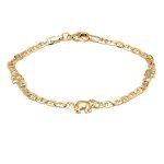 Gold Plated Marina Elephant Anklet for Women
