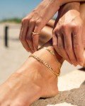 Gold Plated Marina Elephant Anklet for Women